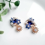 夜の結晶 イヤリング ピアス