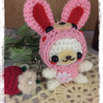 あみぐるみ*うさぎの着ぐるみ･くまちゃん･苺*2500円