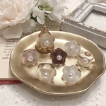 【🤍ring🤍】大人気❁ワンポイントお花リング