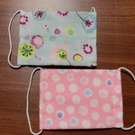 <子どもサイズ>手作りマスク2枚セット