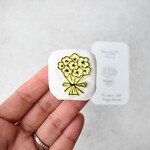 ほわほわふんわり花束はんこ～meganehanko～