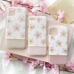 24年春【春限定】🌸 桜 sakura*la 🌸 さくらら 桜の押し花スマホケース