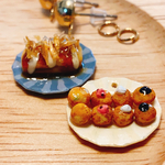 umeume様オーダー品　ふわとろやき&たころんセットピアス2セット