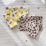 【オーダー専用ページ】よだれカバー❋レオパード❋レモン