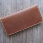 NEW OPENセール 本革 長財布 薄い 二つ折り財布 レザー