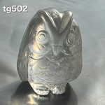 高品質水晶のフクロウ tg502