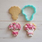 花束（小）　クッキー型　【バレンタイン】シリーズ　クッキー型　