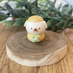 少し大きめ【ミニチュア】わんこシュークリーム［キーホルダーに加工可能］