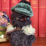 カラスのぬいぐるみ　オッドアイ②