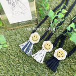 new❤️ネイビーニコちゃん😊片手で楽々！伸びる授乳ストラップ