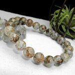 20％OFF中《ホワイトトルマリンインガーデンクォーツ　9.5mm》1714