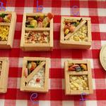 ミニチュア☆お弁当（大）そぼろ弁当　M009-1