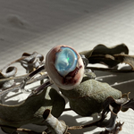 みずいろタマゴ🦋🌈カンテラオパールのリング🐢✨