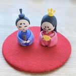手のひらサイズのお雛様