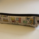 ラミネートのペンケース　ネコ