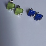 2色セット販売の蒼クリスタルと新緑クリスタル