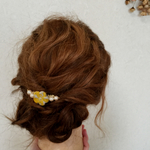 春アクセサリー＊お花とパールのヘアアクセサリー