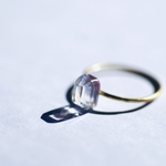 emerald glass ring