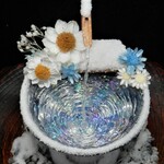 花手水～深雪～Lサイズ翠