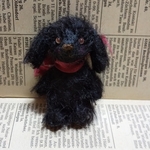 ミニチュアベア🖤わんこ🐩5cm