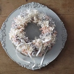 ゼクシィプレゼントに選ばれました  wreath ring pillow :リースのリングピロー