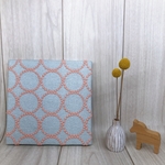 【送料無料】tambourine ファブリックパネル・20cm（light blue × pink）