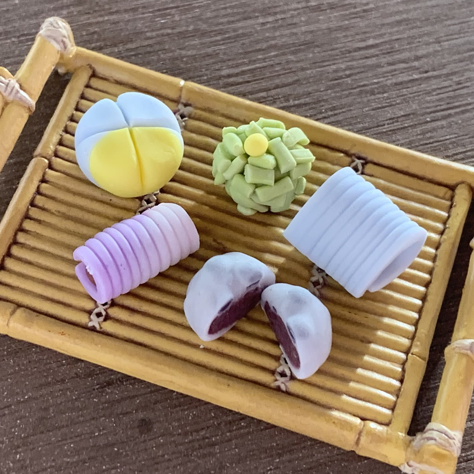 ミニチュア和菓子 ハンドメイド オーダー 和菓子 - ミニチュアの人気通販 | minne byGMOペパボ 国内最大級
