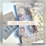 my bear8様/うねうねニュアンスiPhoneケース