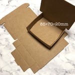 新入荷！ギフトボックス15枚set*85×70×20mm クラフト定形外規定内サイズ*