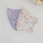 2枚セット子どもマスク(パープルとアイボリー)   