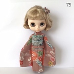 No.75 アイシードール　ネオブライス振袖　ちりめんピンクに花