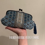 French antique◉送料込み◉グラデーションベルベット◉がま口財布　長財布