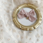 dot ribbon hairclip
