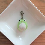 【New/受注後製作】シャララーンちりめん水琴鈴チャーム　かえる