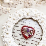 ハートのお花畑𓂃𖤥𖥧𖥣⋆*マーブルレッド