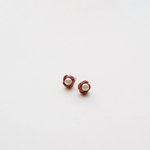 花開くときピアス/イヤリング(ダークピンク)