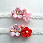 tumami＊お宮参りܤ初節句ܤ出産祝い　ベビーヘアバンド