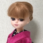 リカちゃん 着物　ピンク・ぼかし