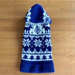 M様専用ページ    犬服  セーター  【  ネイビー × ホワイト⠀】