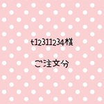 t12311234様　ご注文分