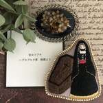 狂女ファナのブローチ(ハプスブルク家の絵画より)