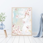 【送料無料】 leaf / インテリアフォト　アートフォト　A5（サイズアップ可） illust0146