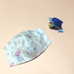 子供のマスク☆ 幼児サイズ　立体マスク　キッズマスク　選べるマスクゴム　ユニコーンワールド