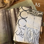 A5 ほぼ日手帳 ﻿手帳カバー⚮̈﻿ブックカバー ミナペルホネン tulipani
