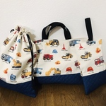 【再販】★入園、入学★レッスンバッグ、お着替え袋、シューズ袋セット