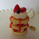 パンケーキのストラップ