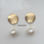 ぶらさがりパールピアス