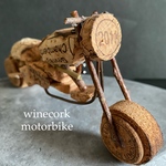 ⚙️ミニチュアワインコルクバイク❻