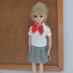 リカちゃんサイズ　制服風セット