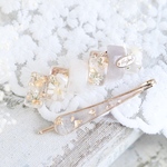 ドライフラワーバレッタ❁︎ヘアピンset